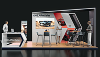 Stand 6x3 Blanco para Exposiciones y Ferias Stand 6x3 Blanco para Exposiciones y Ferias