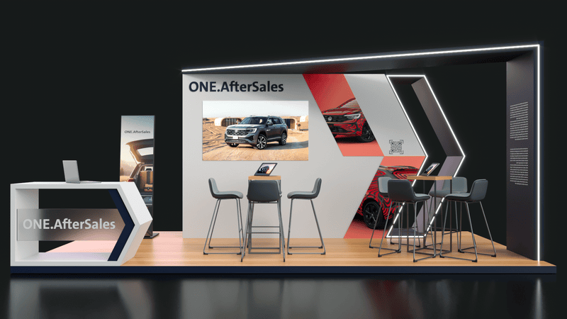 Stand 6x3 Blanco para Exposiciones y Ferias Stand 6x3 Blanco para Exposiciones y Ferias