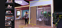 Stand 10 x 10 isla para Expo Mueble en Guadalajara Stand 10 x 10 isla para Expo Mueble en Guadalajara