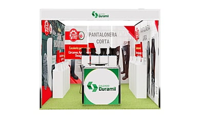 Stand 3 x 3 cajon DURAMIL