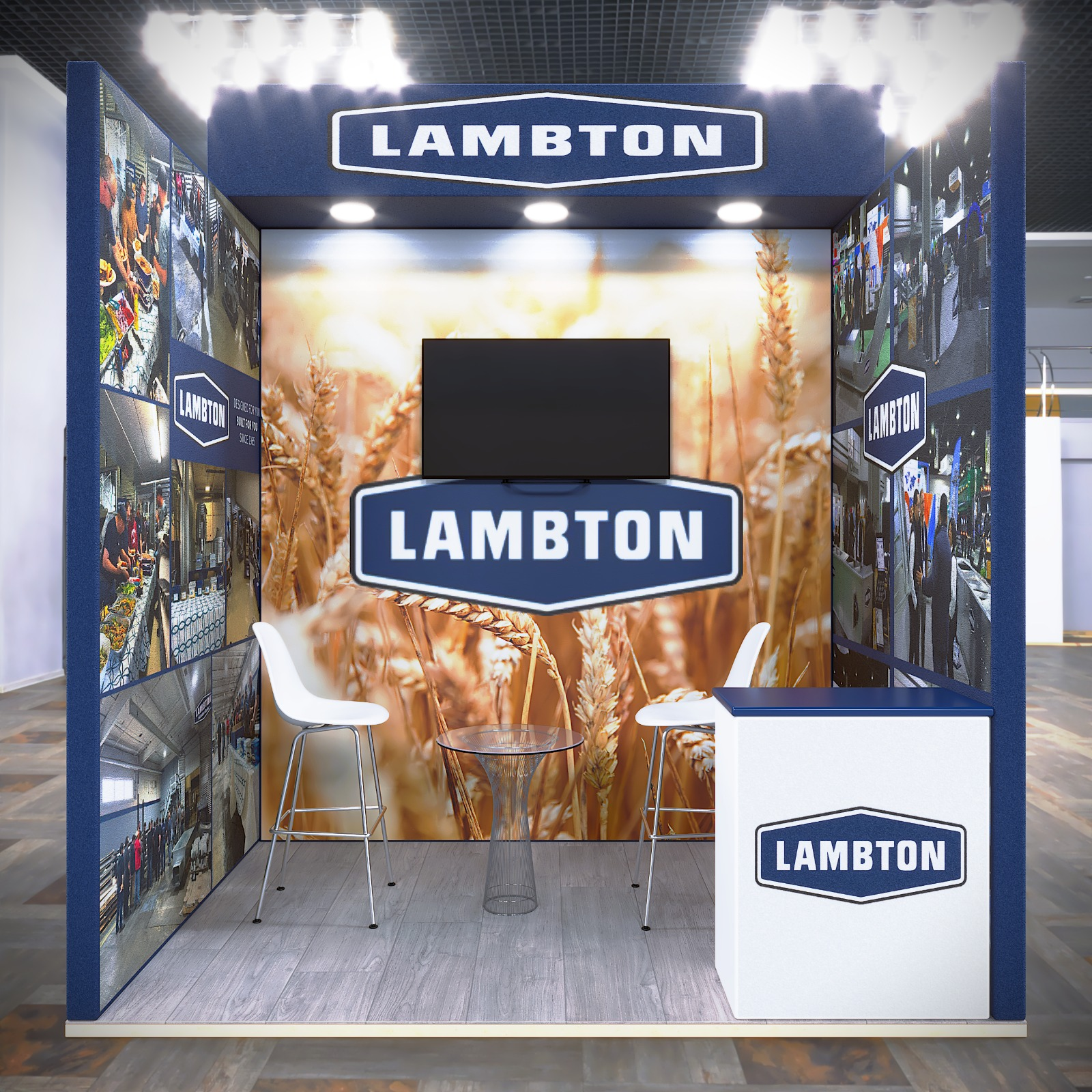 Render 3 x 3 cajón LAMBTON Render 3 x 3 cajón LAMBTON