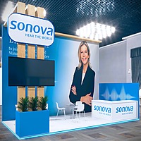 Stand 6 x 3 cabecera SONOVA Stand 6 x 3 cabecera SONOVA