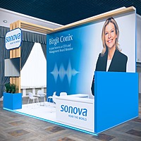 Stand 6 x 3 cabecera SONOVA Stand 6 x 3 cabecera SONOVA