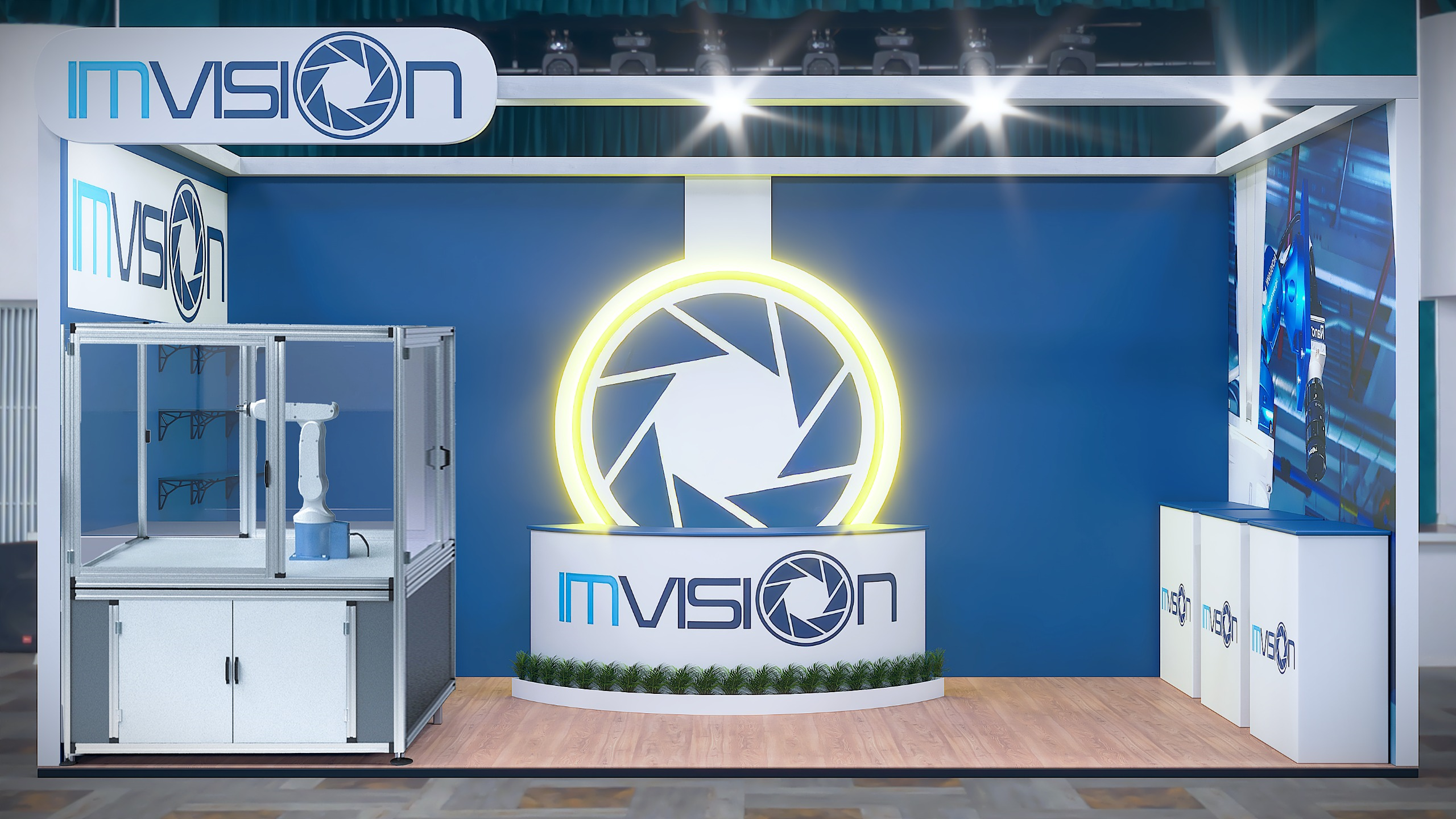 Stand 6 x 3 cabecera Imvision