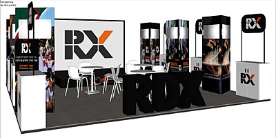 Stand 6 x 6 cabecera RDX Exposiciones
