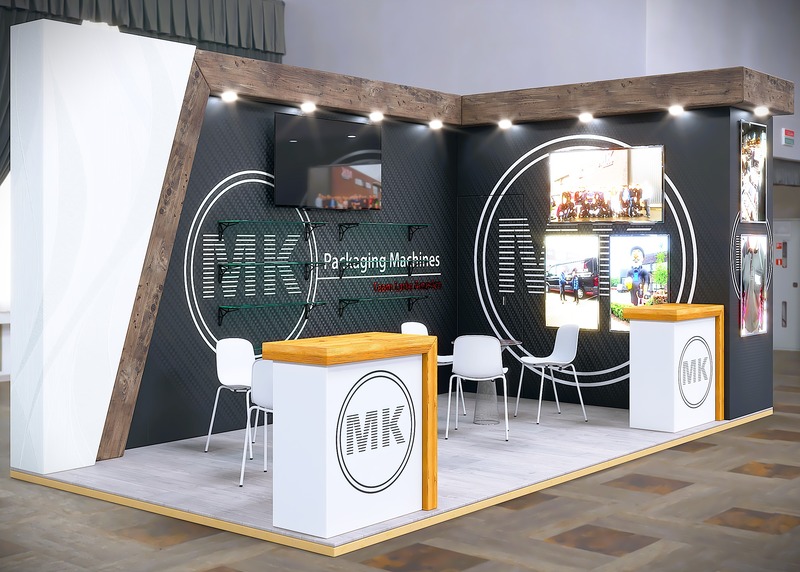 Stand 6x3 esquina Stand 6x3 esquina